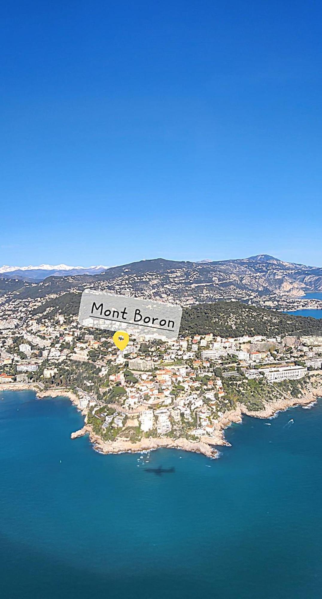 Studio- Nice Mont Boron, Piscine Sur La Residence Exterior foto